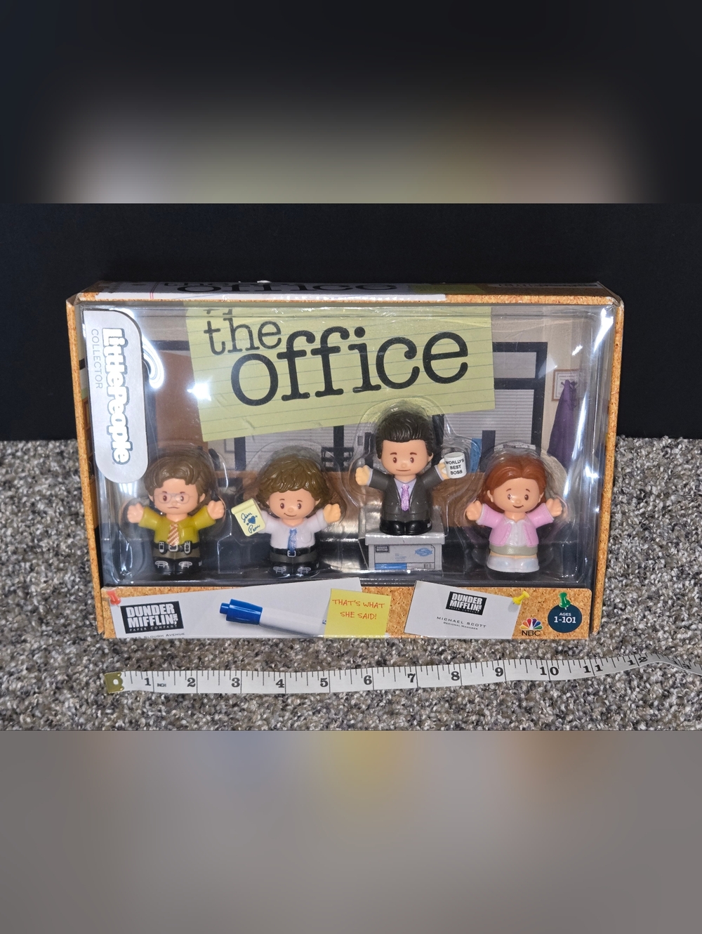 Fisher Price Little People Collector The Office 4-Figure Set Special Edition